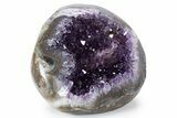 Sparkly Deep-Purple Amethyst Geode - Uruguay #345961-1